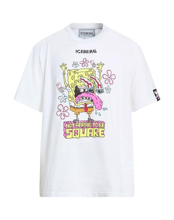 アイスバーグ メンズ トップス Tシャツ ICEBERG Ｔシャツ White ホワイト