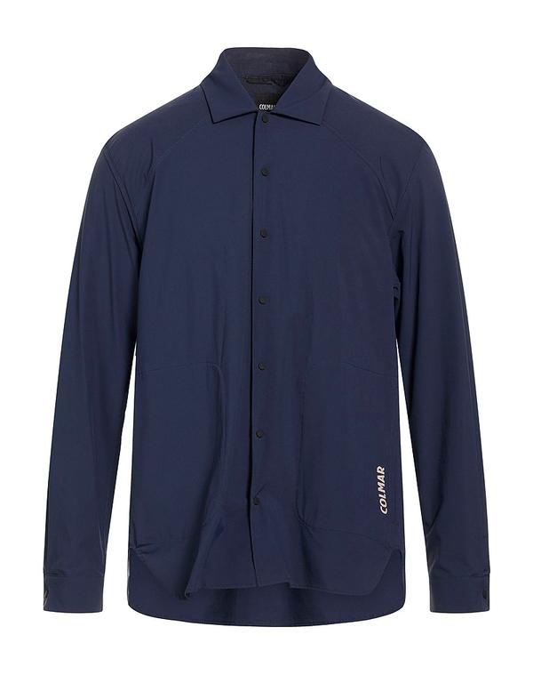 コルマール メンズ トップス シャツ COLMAR 無地シャツ Navy ネイビー｜ReVida 店