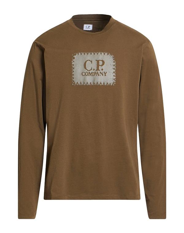 シーピーカンパニー メンズ トップス Tシャツ C.P. COMPANY Ｔシャツ Military Green グリーン