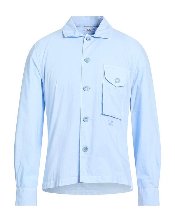 シーピーカンパニー メンズ トップス シャツ C.P. COMPANY 無地シャツ Sky Blue ブルー