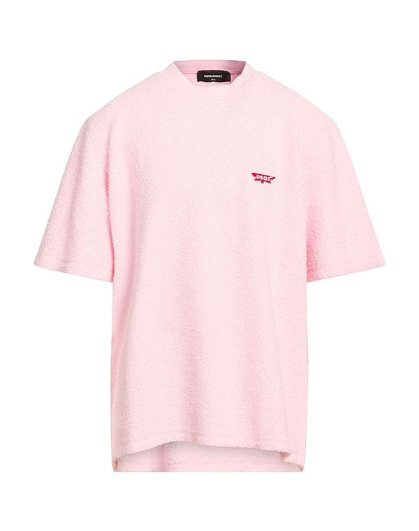ディースクエアード メンズ トップス プルオーバー DSQUARED2 Ｔシャツ Pink サクラ色