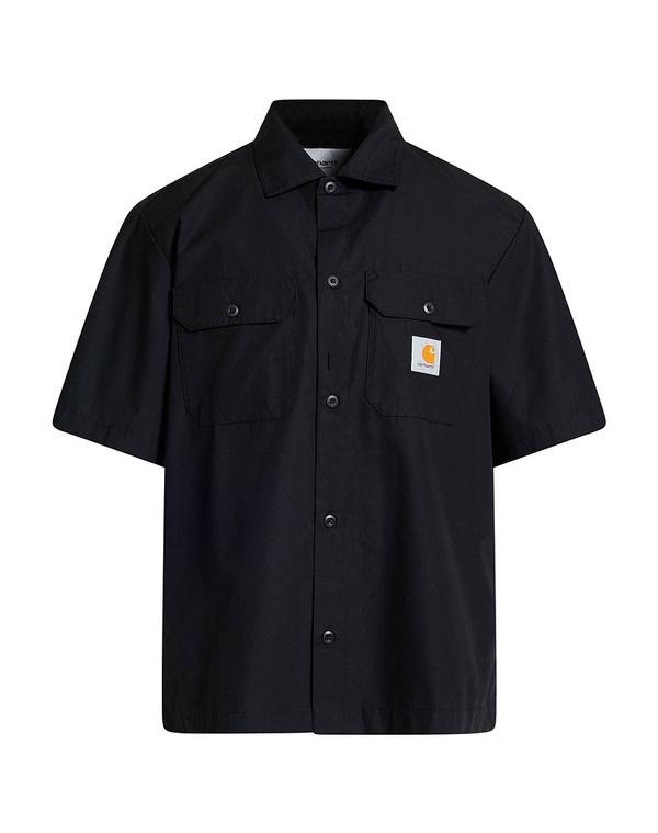 カーハート メンズ トップス シャツ CARHARTT 無地シャツ Black ブラック