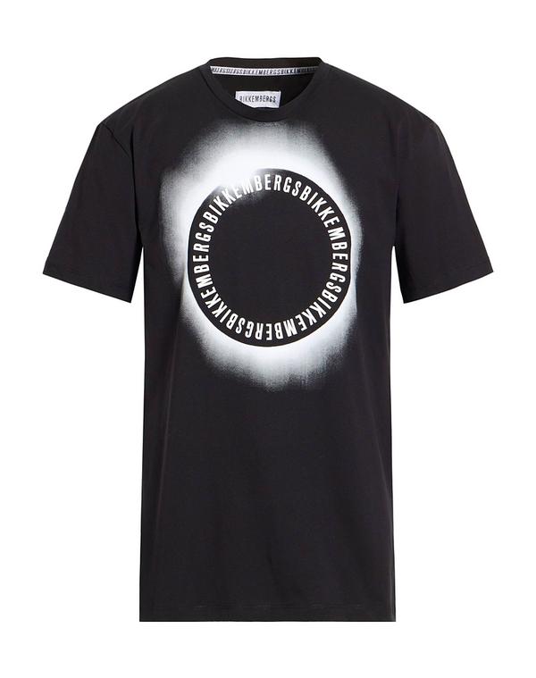 ビッケンバーグス メンズ トップス Tシャツ BIKKEMBERGS Ｔシャツ Black ブラック