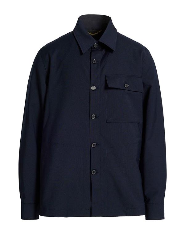 デパートメントファイブ メンズ トップス シャツ DEPARTMENT 5 無地シャツ Midnight Blue ブルー