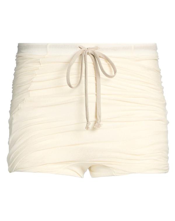 リックオウエンス メンズ ボトムス ハーフパンツ・ショーツ RICK OWENS ショートパンツ＆バミューダパンツ Ivory アイボリー 54,480円