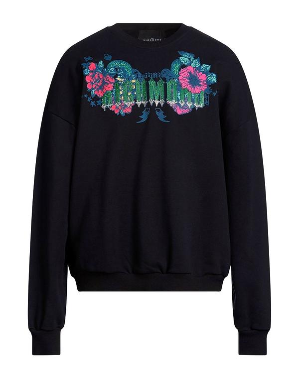 ジョン リッチモンド メンズ アウター パーカー・スウェット JOHN RICHMOND スウェット Black ブラック