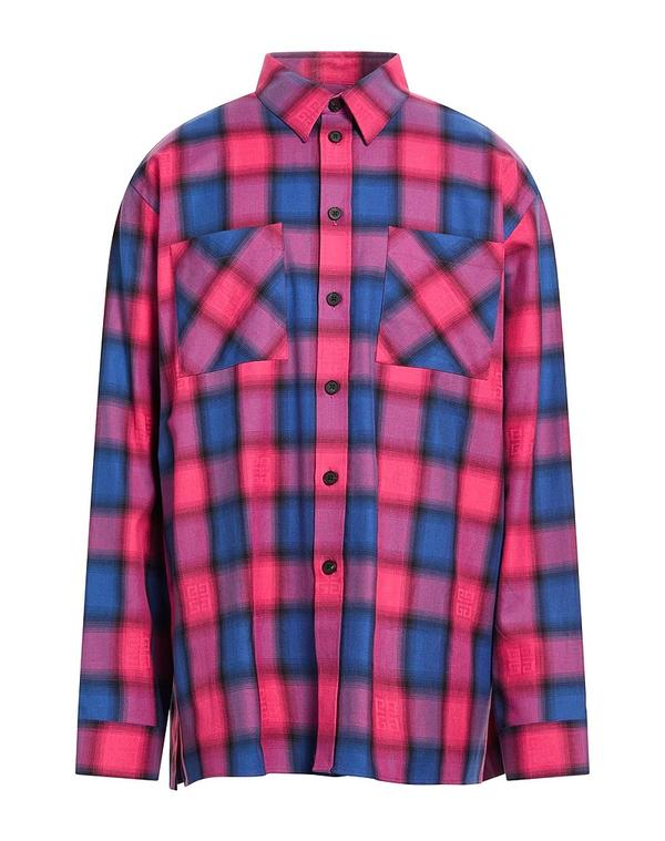 ジバンシー メンズ トップス プルオーバー GIVENCHY 照合のしるし柄プルオーバー Magenta マゼンタ