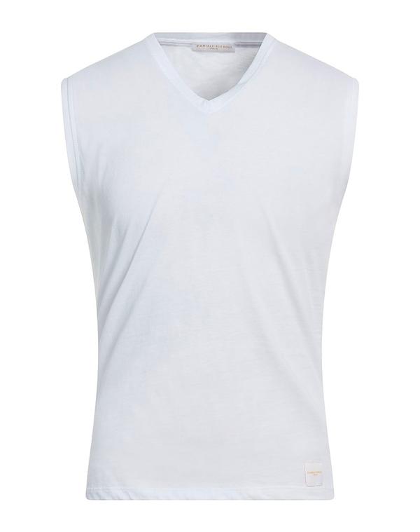 ダニエル フィエゾリ メンズ トップス Tシャツ DANIELE FIESOLI ベーシック Tシャツ White ホワイト