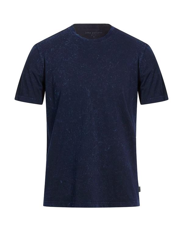 ジョンバルベイトス メンズ トップス Tシャツ JOHN VARVATOS Tシャツ Midnight Blue ブルー|ReVida 店