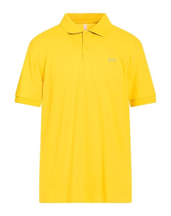 サンシックスティーエイト メンズ トップス ポロシャツ SUN 68 ポロシャツ Yellow イエロー