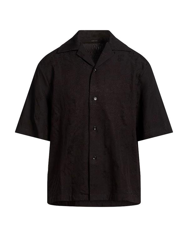 アミリ メンズ トップス シャツ AMIRI リネンシャツ Black ブラック