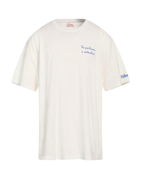 エムシーツーセイントバース メンズ トップス Tシャツ MC2 SAINT BARTH Ｔシャツ White ホワイト