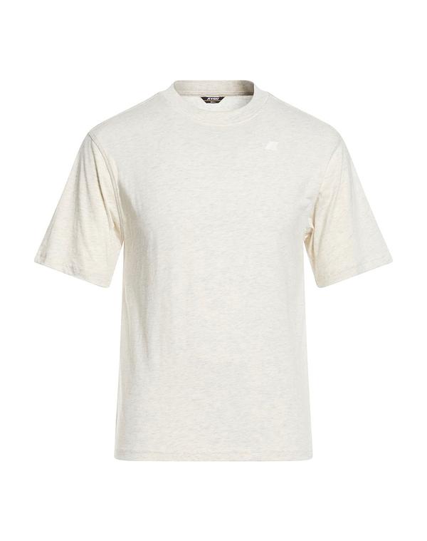 ケイウェイ メンズ トップス Tシャツ K-WAY ベーシック Tシャツ Light Gray グレー