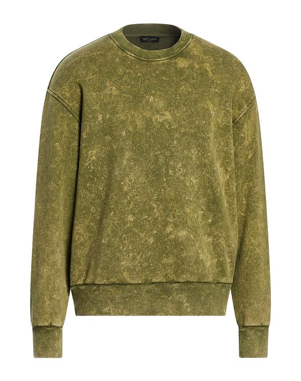 ロベルトコリーナ メンズ アウター パーカー・スウェット ROBERTO COLLINA スウェット Military Green グリーン