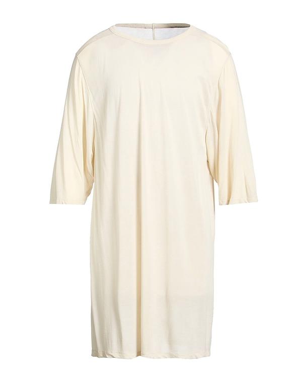 リックオウエンス メンズ トップス ティーシャツ RICK OWENS 第一義的 ティーシャツ Ivory 象牙色 メンズファッション-トップス