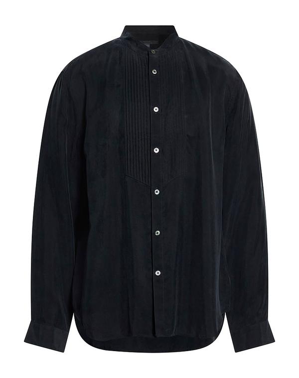 ジョンバルベイトス メンズ トップス シャツ JOHN VARVATOS 無地シャツ Black ブラック