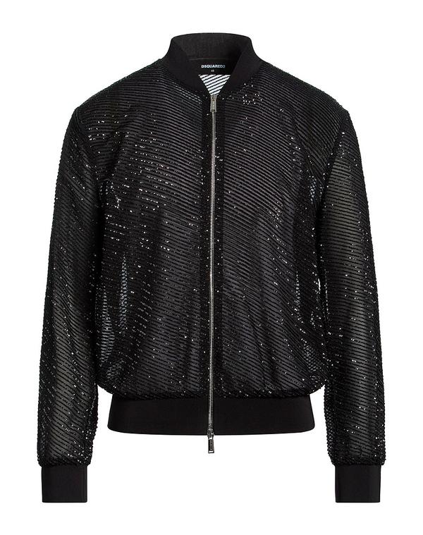 ディースクエアード メンズ アウター パーカー・スウェット DSQUARED2 スウェット Black ブラック