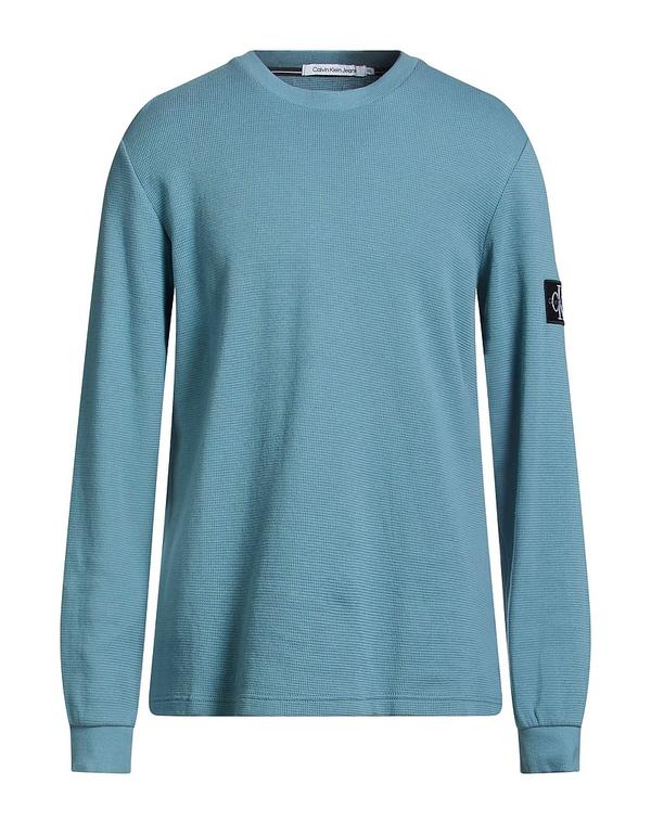 カルバンクライン メンズ アウター パーカー・スウェット CALVIN KLEIN JEANS スウェット Blue Gray グレー