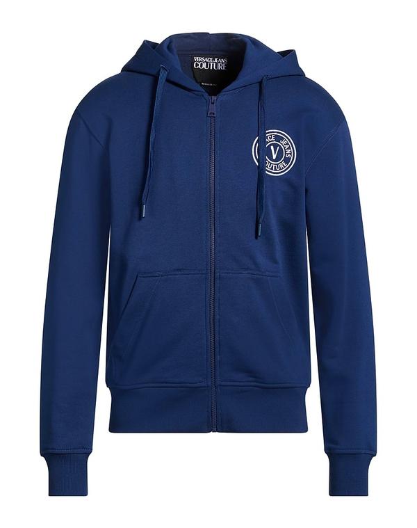 ヴェルサーチ メンズ アウター パーカー・スウェット VERSACE JEANS COUTURE スウェット Navy ネイビー