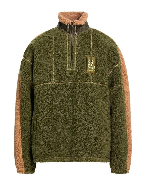 プレジャーズ メンズ アウター パーカー・スウェット PLEASURES スウェット Military Green グリーン