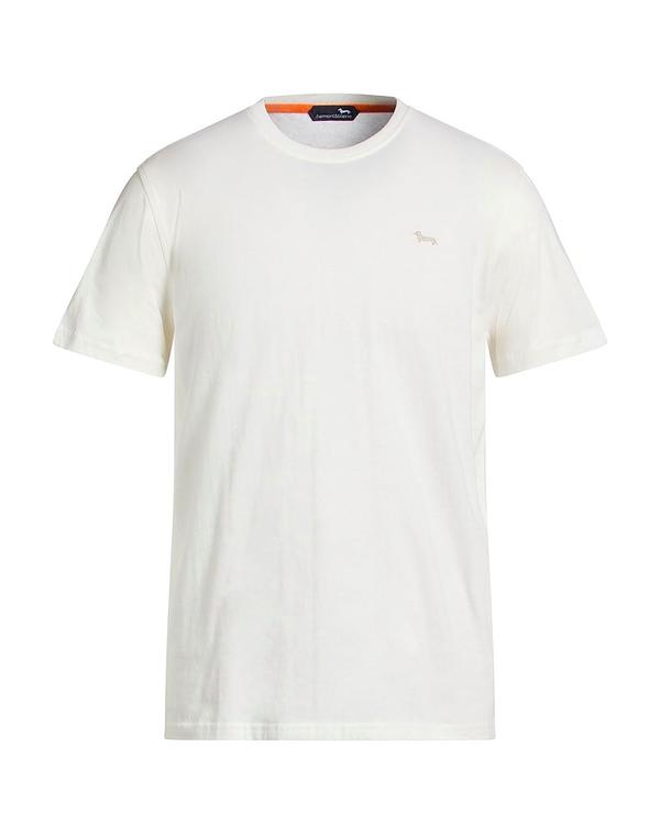 ハーモント & ブレイン メンズ トップス Tシャツ HARMONT & BLAINE Ｔシャツ Off White オフホワイト｜ReVida 店