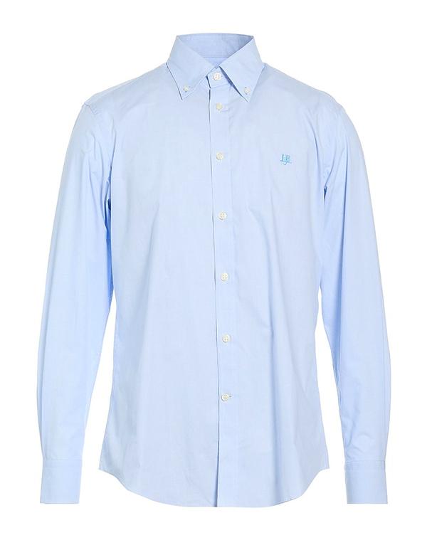 ハーモント & ブレイン メンズ トップス シャツ HARMONT & BLAINE チェック柄シャツ Sky Blue ブルー