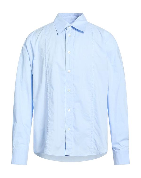 マルタンマルジェラ メンズ トップス シャツ MM6 MAISON MARGIELA 無地シャツ Sky Blue ブルー|ReVida 店