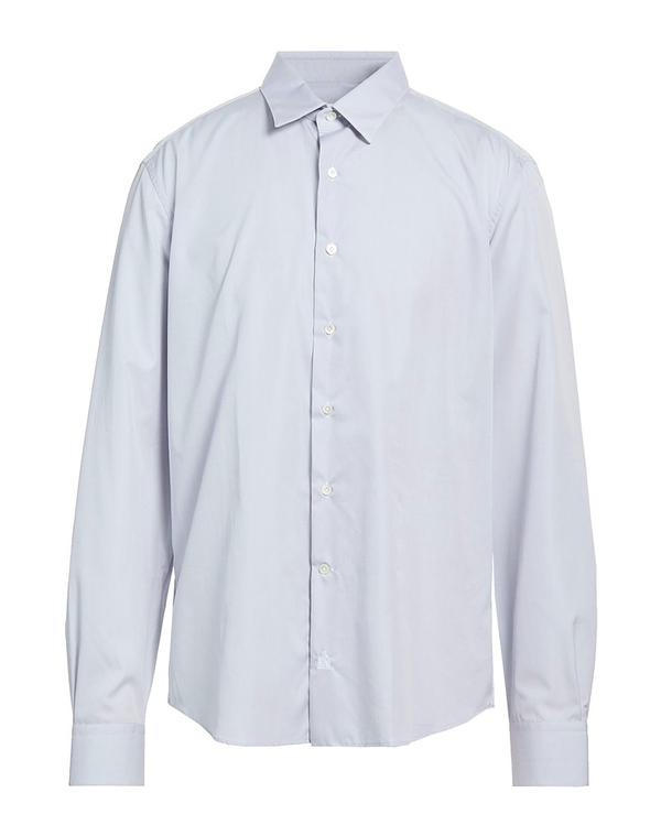 ランバン メンズ トップス シャツ LANVIN 無地シャツ Light Gray グレー