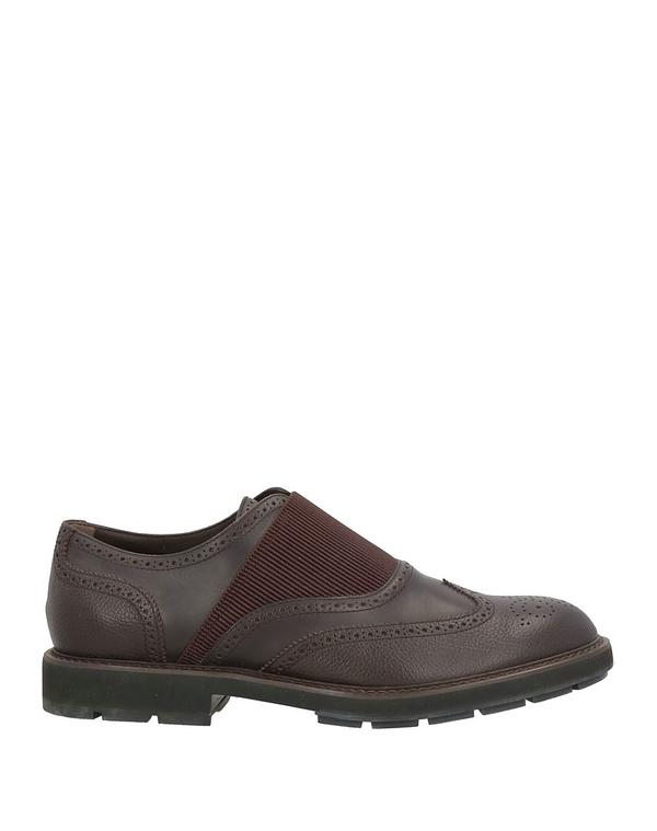 トッズ メンズ シューズ スリッポン・ローファー TOD\u0027S モカシン Dark Brown 赤銅色