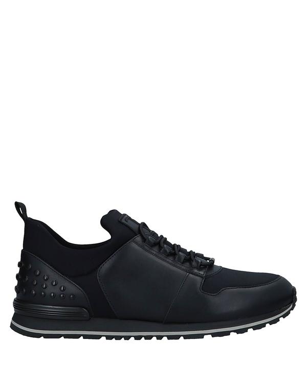 トッズ メンズ シューズ スニーカー TOD\u0027S スニーカー Black 黒いこと