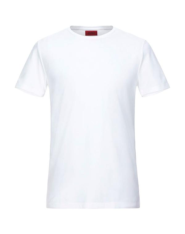 フューゴ メンズ トップス Tシャツ HUGO ベーシック Tシャツ White ホワイト