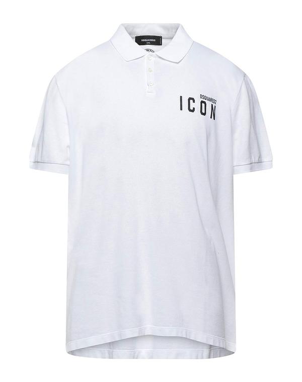 ディースクエアード メンズ トップス ポロシャツ DSQUARED2 ポロシャツ White ホワイト｜ReVida 店