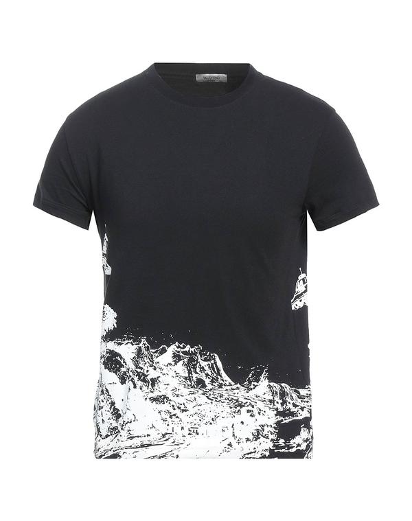 ヴァレンティノ メンズ トップス プルオーバー VALENTINO GARAVANI Ｔシャツ Black 黒いこと