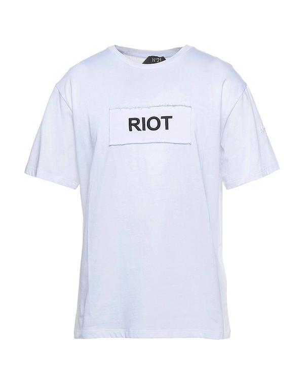 ヌメロ ヴェントゥーノ メンズ トップス Tシャツ N ° 21 Ｔシャツ White ホワイト