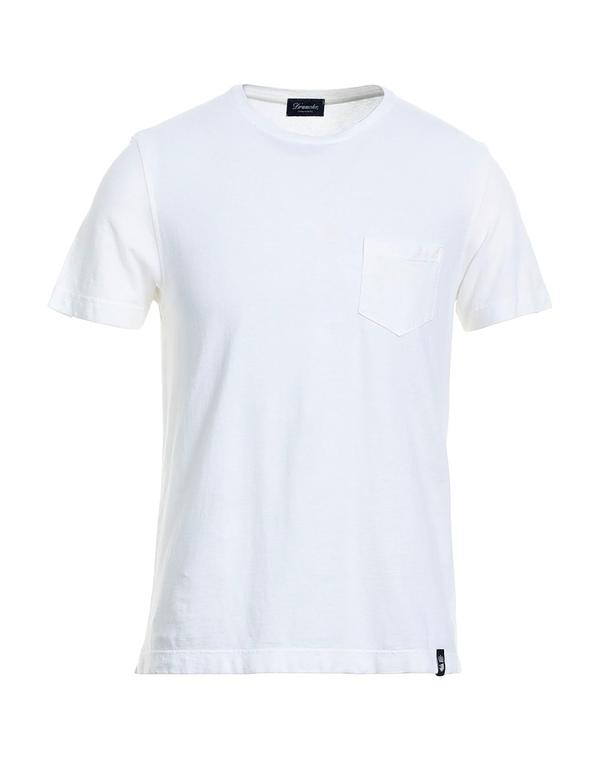 ドルモア メンズ トップス Tシャツ DRUMOHR Ｔシャツ White ホワイト
