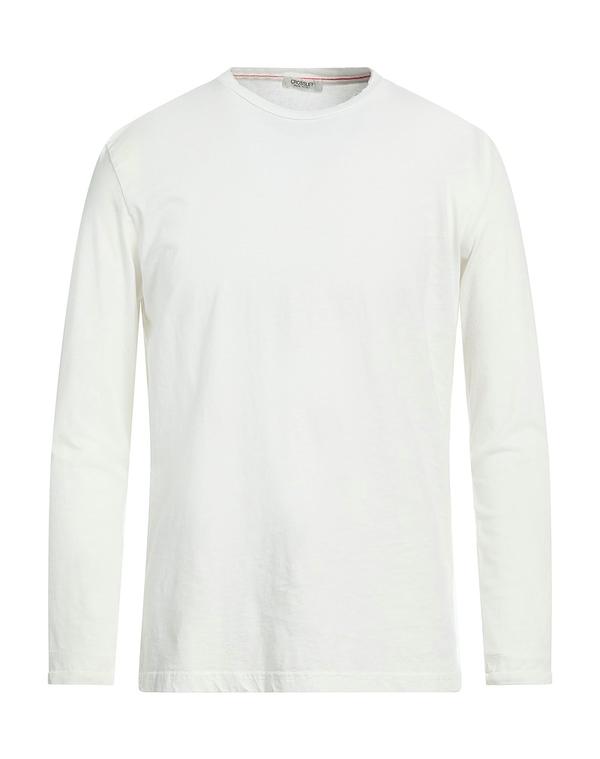 クロスリー メンズ トップス Tシャツ CROSSLEY Ｔシャツ Off White オフホワイト｜ReVida 店