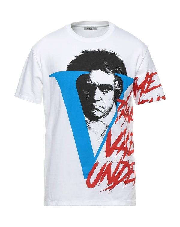 ヴァレンティノ メンズ トップス プルオーバー VALENTINO GARAVANI Ｔシャツ White 白いこと