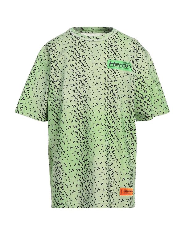 ヘロンプレストン メンズ トップス ティーシャツ HERON PRESTON Ｔシャツ Light Green 緑であること メンズファッション-Tシャツ・カットソー-トップス