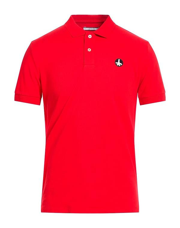 アティピコ メンズ トップス ポロシャツ AT.P.CO ポロシャツ Red レッド