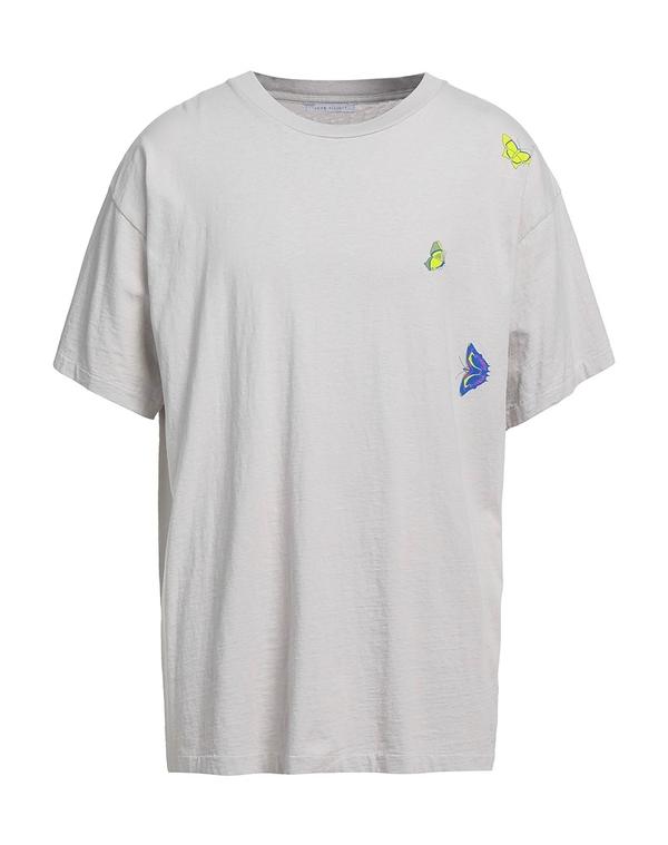 ジョンエリオット メンズ トップス Tシャツ JOHN ELLIOTT ベーシック Tシャツ Light Gray グレー