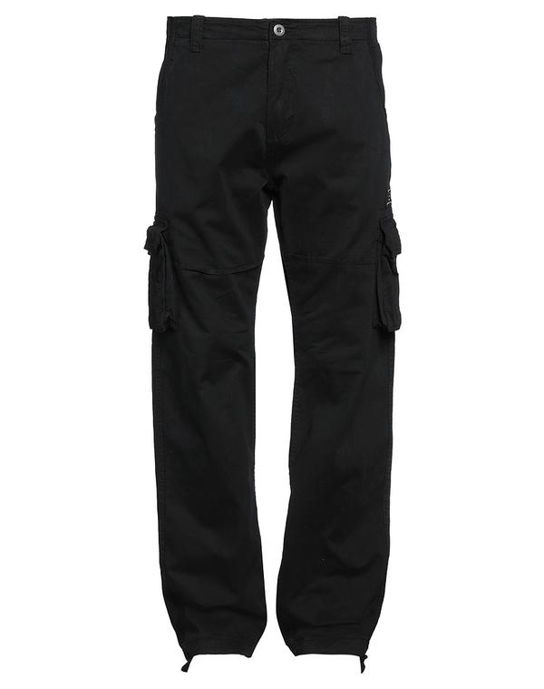 アルファインダストリーズ メンズ ボトムス カジュアルパンツ ALPHA INDUSTRIES カーゴパンツ Black ブラック|ReVida 店