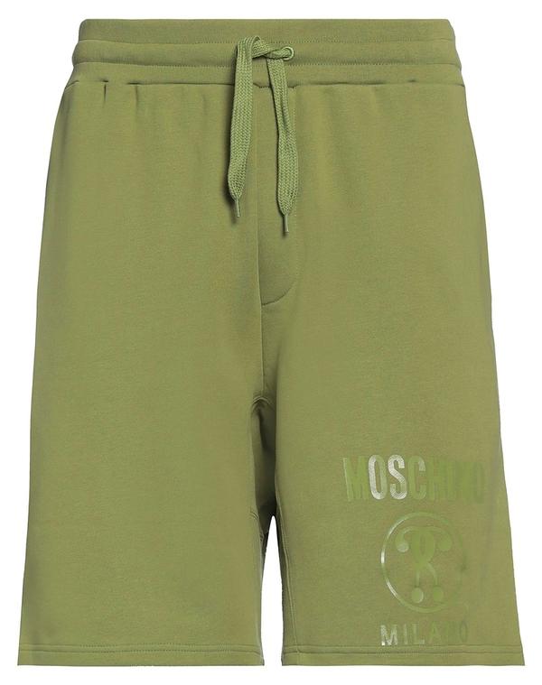 モスキーノ メンズ ボトムス ハーフパンツ・ショーツ MOSCHINO ショートパンツ＆バミューダパンツ Military Green グリーン