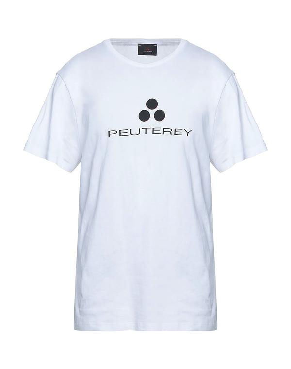 ピューテリー メンズ トップス Tシャツ PEUTEREY Ｔシャツ White ホワイト