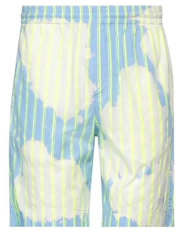 エムエスジイエム メンズ ボトムス ハーフパンツ・ショーツ MSGM ショートパンツ＆バミューダパンツ White ホワイト