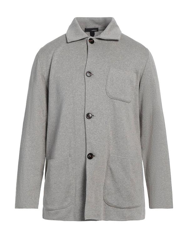 ラルディーニ メンズ アウター ジレー LARDINI ジレー Gray 薄墨色