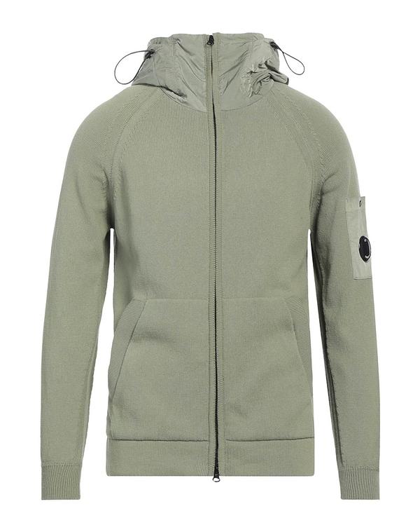 シーピーカンパニー メンズ アウター カーディガン C.P. COMPANY カーディガン Sage Green グリーン