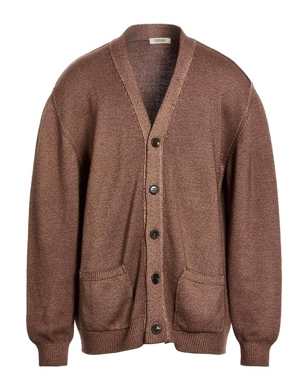 クロスリー メンズ アウター カーディガン CROSSLEY カーディガン Taupe トープ