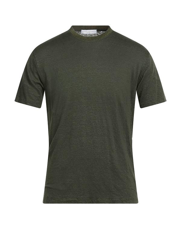 ダニエル フィエゾリ メンズ トップス Tシャツ DANIELE FIESOLI ベーシック Tシャツ Dark Green グリーン