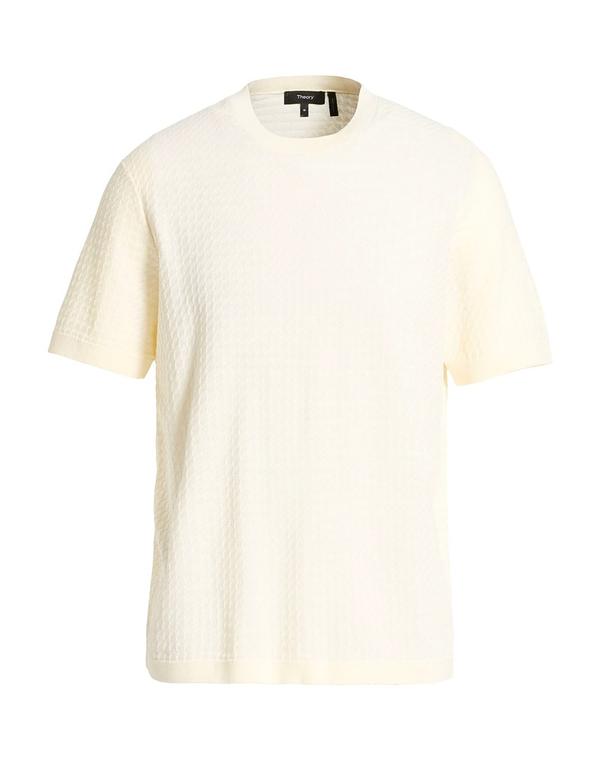 セオリー メンズ トップス シャツ THEORY プルオーバー Off White オフホワイト