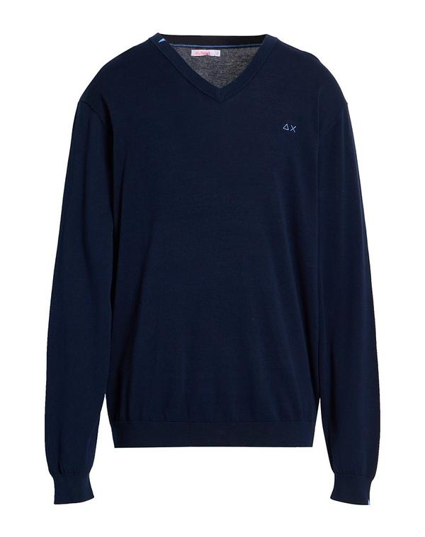 サンシックスティーエイト メンズ トップス シャツ SUN 68 プルオーバー Midnight Blue ブルー